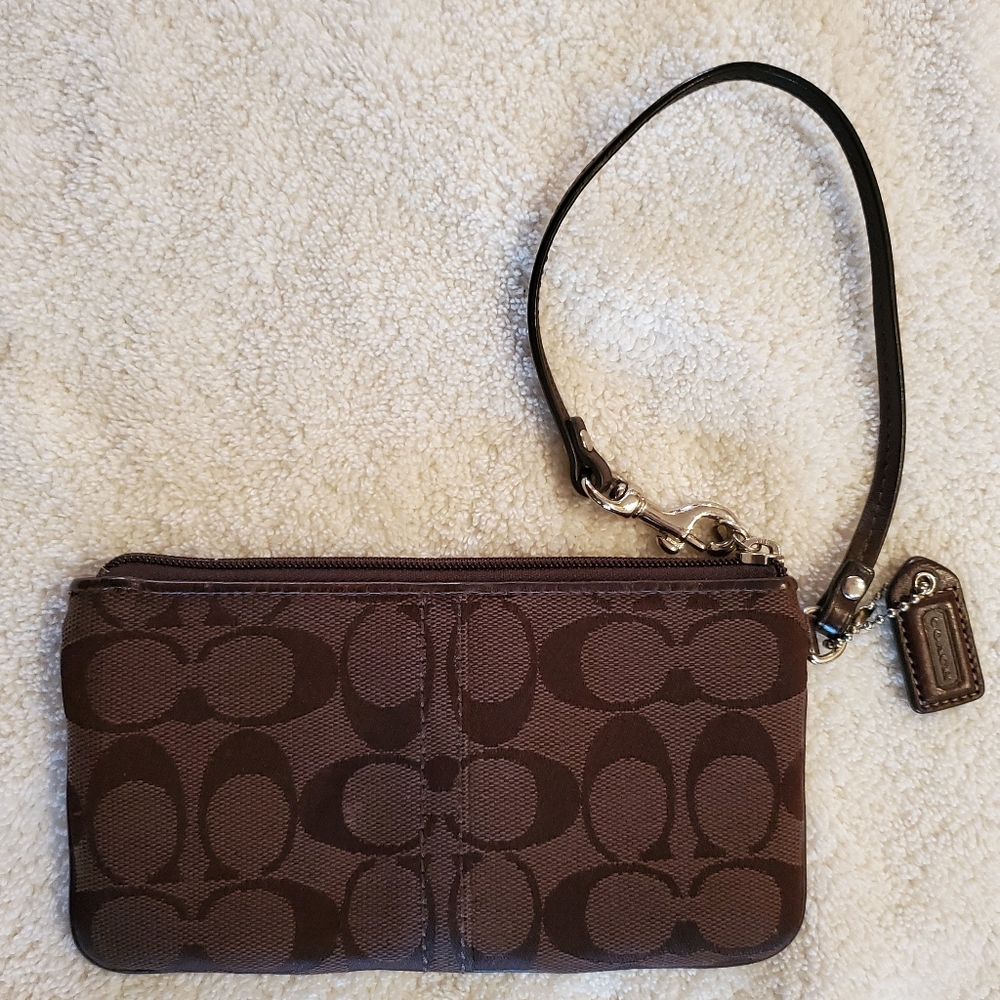 Coach wristlet